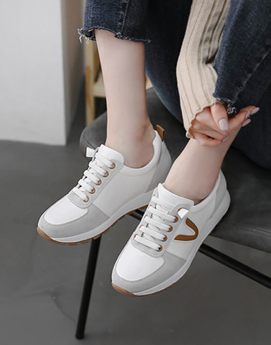 [소가죽] 고급맛 스니커즈 5cm (111Z4)