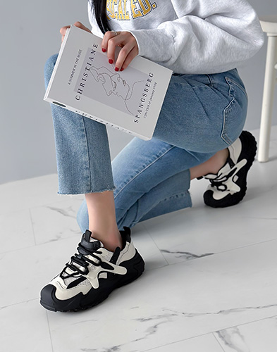 [양가죽] 마스 스니커즈 5cm (212C11)