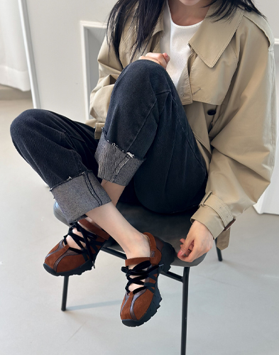 [소가죽] 세르쥬 스니커즈 4cm (905C5)