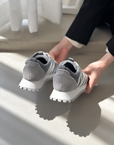 [소가죽] 리센스 스니커즈 4cm (910C9)